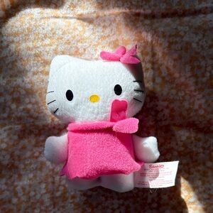 Sanrio Hello Kitty Mini Plush in Bright Pink Dress